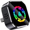 Zoegneer Scatola di interconnessione portatile 2 in 1 per Android Auto per CarPlay, adattatore wireless con Bluetooth 5.3 WiFi dual-band per musica di navigazione dell'auto (A)