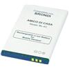 MOVE born to be tech MOVE Batteria SPECIFICA PER BRONDI AMICO DI CASA Liion 3.7V 950 mAh Sostiuisce perfettamente: [Model:BL4C] ATTENZIONE: CONTROLLARE CHE IL CODICE PRODOTTO COINCIDA CON QUELLO DELLA BAT