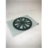 tecnidea Base tv girevole, supporto per tv in vetro temperato satinato - dimensioni cm 44x33-GK44