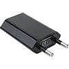 NANOCABLE 10.10.2002 - Mini caricatore USB (5V/1A) per telefoni cellulari, colore nero