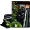 Bxgolkgd Custodia per tablet per Amazon Kindle Fire HD 8 (8a/7a/6a generazione 2018/2017/2016), custodia antiurto con supporto con dissipazione del calore, funzione di accensione/spegnimento