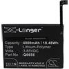 vhbw batteria compatibile con HTC Desire 20 Pro smartphone cellulare (4800mAh, 3,85V, Li-Poly)