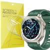 Blueshaweu 6 Pezzi Pellicola Compatibile per Soudorv Y10 1,43 Smartwatch -,Pellicola Protettiva Compatibile per Soudorv Y10 1,43 smartwatch Sensibile al Tatto,Senza Bolle,HD TPU Film (TPU)