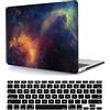 HLAAJJX Custodia per Nuovo Macbook Air 13,6 pollici 2022 Pubblicazione Modello A2681 con Liquid display Retina e Touch ID, Copertina Rigida in Plastica Protettiva e Tastiera Cover, notte stellata