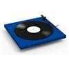 Tone Factory Tone Turntable - Giradischi minimalista con Bluetooth, preamplificatore microfono integrato, braccio audio di alta qualità, trasmissione a cinghia, Tone Factory - Made in Europe (blu)