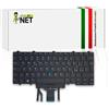 new net - Keyboards - Tastiera ITALIANA compatibile con Notebook Dell Latitude E5450 E5470 E5490 E7470 E7450 5480 5488 5490 3340 3350 [ Senza frame - Retroilluminata - LAYOUT ITA ]