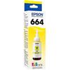 Epson EcoTank T664 - Flacone di inchiostro giallo per EcoTank ET-16500, ET-2500, ET-2550, ET-2610, ET-2650, ET-3600, ET-4500, ET-4550, confezione singola, C13T664492
