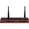 Mikrotik RouterBOARD RB2011UIAS-2HND-IN - Router, Nero, Bordeaux