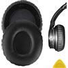 Geekria Cuscinetti auricolari di ricambio per cuffie Sony MDR-10RC, parti di riparazione (nero)