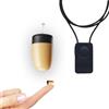 Pinganillosocultos Auricolare invisibile Supermini + collana Bluetooth con microfono (auricolare + collana Bluetooth v5)