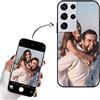 Yoedge Cover Personalizzata per Samsung Galaxy S21 Ultra 5G / S30 Ultra 6,8 Personalizzato con Foto Immagine Testi Disegni Custodia Personalizzabile Regalo Album Personalizzabili Nero Case