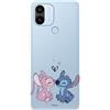 LA CASA DE LAS CARCASAS Custodia ufficiale Lilo & Stitch per Xiaomi Redmi A1/A2 - Angel & Stitch Bacio - Cover in silicone flessibile con licenza ufficiale per proteggere il tuo cellulare