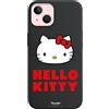 Personalaizer Cover per iPhone 13 Nero con motivo Hello Kitty Logo