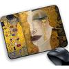 csm informatica Tappetino Mouse Pad gadeget compatibile per appassionati arte Il bacio di Klimt Oro personalizzato con foto,logo..