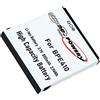 akku-net Batteria agli ioni di litio per Doro PhoneEasy 612/410GSM, 3,7 V