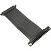 Zunate Cavo Riser PCIE 4.0 X16, Cavo di Prolunga Nero PCIE 4.0 X16 Cavo di Prolunga per Scheda Grafica GPU da 128 Gbps, Adattatore a 90 Gradi (60 cm)