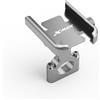 YUEYUEMOTO Per XMAX400 Xmax300 Xmax250 Xmax125 Moto CNC Manubrio Specchio Telefono Mobile GPS Supporto(Colore: Manubrio Argento)