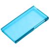 QingXuey For IPod Nano 7 7G 7th Generation protective case Candy Color Glossy Soft Clear Shell Case TPU Cover (Blue)
