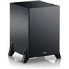 Teufel T8 Subwoofer Attivo - Front-Firing Down-Firing con Modulo Wireless Integrato - Nero