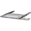 Stalflex 19 Ripiano estraibile per tastiera e mouse, 350mm, grigio RSR19-1U-350G-KM