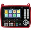 SHYSKY ST-5155 Misuratore di segnale via cavo satellitare e terrestre DVB-S/S2/T/T2/C Misuratore combinato Supporto HD 1080P MPEG-2/4 H.264/H.265 (10 bit), QPSK, 8PSK, 16APSK, 32APSK