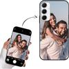Yoedge Cover Personalizzata per Samsung Galaxy A55 5G 6,5 Personalizzato con Foto Immagine Testi Disegni Custodia Personalizzabile Regalo Album Personalizzabili Nero Case per Samsung A55 5G