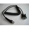Datalogic 'Datalogic cab-434 RS232 PWR 9P Female Coiled - Adattatore per cavo, RS-232, 9 pin D, 2,4 m, powerscan8000/powerscan7100 IBM PC/PC Clones NCR 7452)