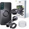 SP CONNECT Moto Bundle II con modulo anti-vibrazione | SPC+ | per Samsung S22+ supporto per cellulare per moto moto ciclomotore | accessori per tutti gli smartphone come iPhone Samsung