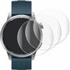 savvies 4 Pezzi Full-Screen Pellicola Protettiva per realme Watch S2 Full Cover Pellicola[Completa Trasparente, 3D Curved, Proteggi Schermo]
