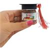 Festa personalizzata Bomboniera Sweet personalizzato Tappo Laurea | Nutella 25gr. | Ideale per eventi laurea | Barattolo crema spalmabile personalizzo