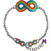 Handmade BRACCIALE PRIDE CON INFINITO