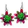 Handmade ORECCHINI FIORE DELLA PASSIONE - PASSIFLORA -