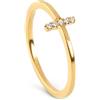 Elegant Jewel Box - Takis Pavlopoulos & Elegant jewel box Women Tiny 5 diamonds bar ring in solid Gold 9k, 14k, & 18k, Dainty minimalist diamond inline ring, Birthday gift