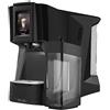ESSSE CAFFÈ Macchina da caffè S20.Latte per Espresso e Cappuccino - con Display - colore rosso (Nero)