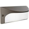 SOVIL LAMPADA PARETE ESTERNO DOME-APPLIQUE MARRONE 10W LED 4000K