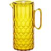 Guzzini - Vanity, Caraffa con coperchio in Bio-based SAN e Bio-based SMMA - TERRA (Giallo Zafferano)