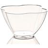 POLOPLAST PZ 50 COPPETTE DI PLASTICA TRASPARENTE DA CC 150 PER GELATI MONOPORZIONI E FINGER FOOD
