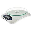 EACH BILANCIA DA CUCINA PIATTO IN VETRO ELETTRONICA DIGITALE 5 KG