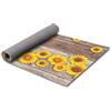 HomeLife Tappeto Cucina Antiscivolo Lavabile Made in Italy | Tappeto Passatoia al Metro PVC e Cotone con Stampa Colorata | Tappeto Cucina 500 cm in Vinile, Moderno e Decorativo con Fantasia Girasole
