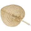 DISOK - Lotto da 1 a 30 Pai Pai´s Bambù Rattan Rafia Rafia Natural 26 x 20 cm. Ventagli e Pay Pay per matrimoni. (30)