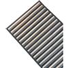 SpazioTessile Tappeto Cucina Stuoia Passatoia Corsia Antiscivolo Bamboo Naturale Degradè ch (Grigio Degradè, 55x280)