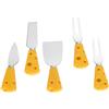 FUNOMOCYA Set di Stoviglie per Dessert Coltello per Formaggio Forchetta Cucchiaio Taglia Formaggio E Forchette per Servire Stoviglie