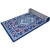 Pierre Tappeti Passatoia corridoio motivo orientale persiano, tappeto classico corsia arredo casa ROYAL SHIRAZ 2065 BLU cm.70x300