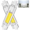 YGFADH Lampadina R7S LED 78mm Dimmerabile 30W, Lampadine LED R7S 78mm Bianco Freddo 6000K 2000LM, LED R7S lampadine sostituisce la lampadina alogena 200W, Nessuno Sfarfallio,Confezione da 2