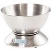 Adlereurope Adler Bilancia da cucina con ciotola 3134, Acciaio inossidabile, Blu
