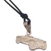Cozzi Gioielli Auto d' Epoca : Ciondolo in Argento 925 - Pendente con Girocollo in Cordoncino - Macchina - Automobile -