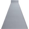 rugsx Passatoia Corridoio, Tappeto moderno RUMBA antiscivolo, per cucina, corridoio, soggiorno, robusto, Grigio 120x290 cm