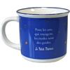 Kiub porcelain mug (The Little Prince in a balloon)