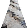 rugsx Passatoia antiscivolo LOTUS SHADOWS 37550 Astrazione beige/grigio - Lavabile - 100x700 cm - Runner per corridoio e cucina