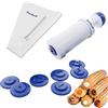 StarBlue Churrera Churro Maker and Filler Set - Strumento per ugello per churro ripieno facile da friggere, SB-A818